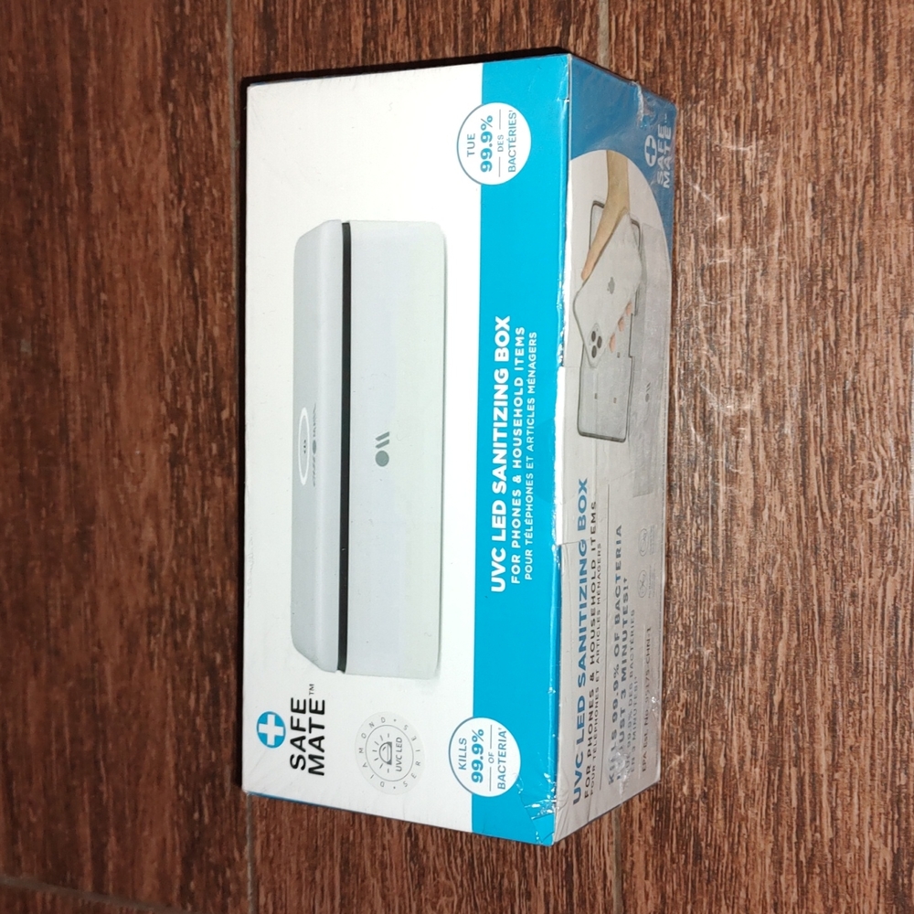 Safe Mate Case-Mate UVC LED Sanitizing Box Brand New Sealed